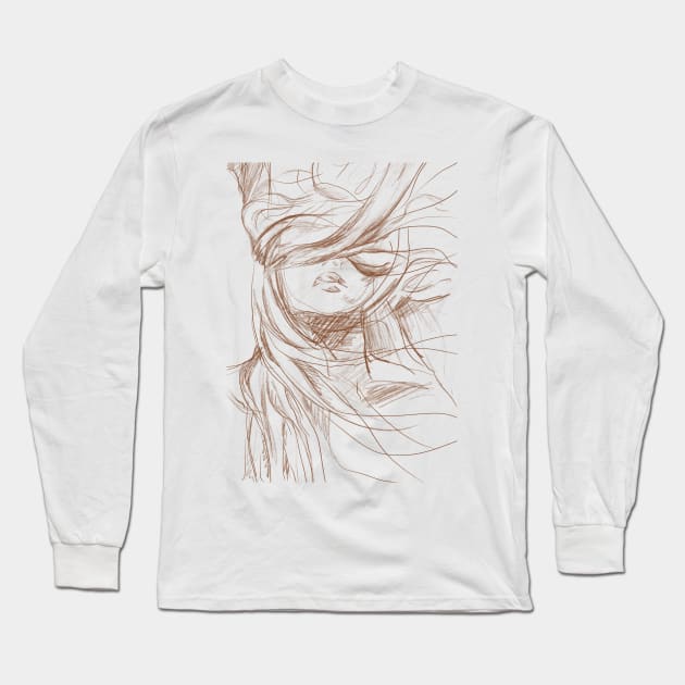 Lightness 4 Long Sleeve T-Shirt by Apart Design